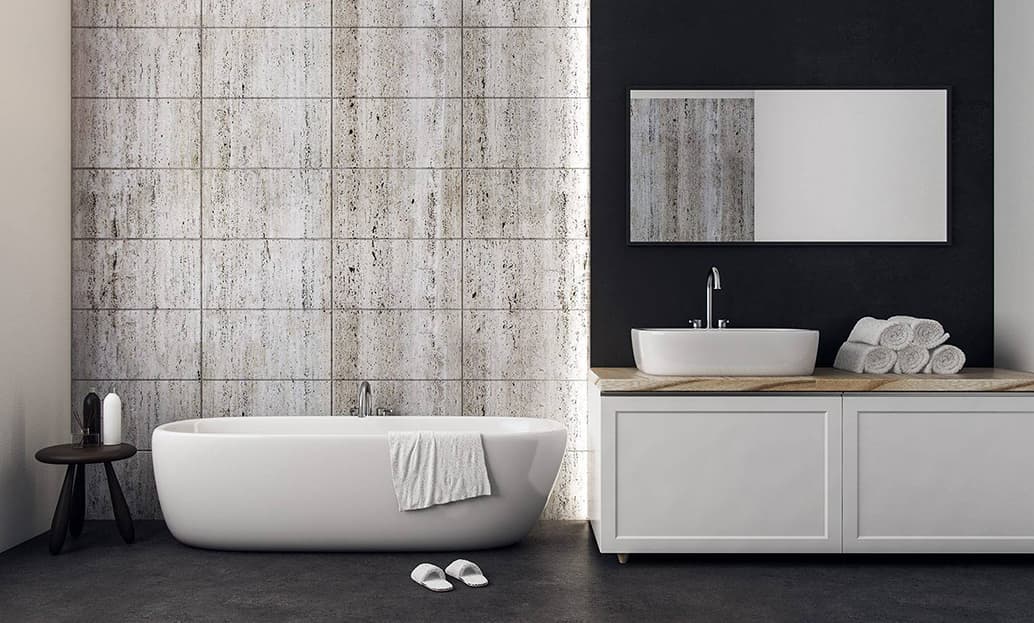 Beautiful Bathroom with soaking tub